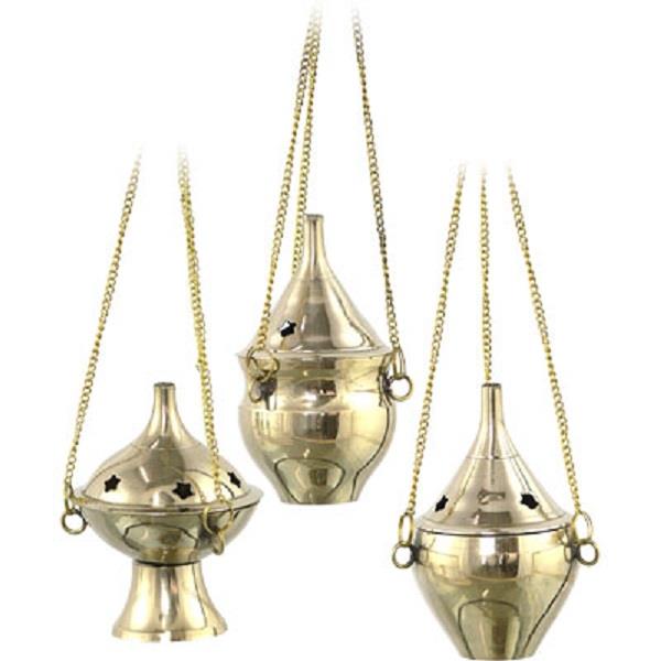 Incense Censer Brass Hanging Assorted