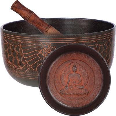 Singing Bowl Medicine Buddha Red