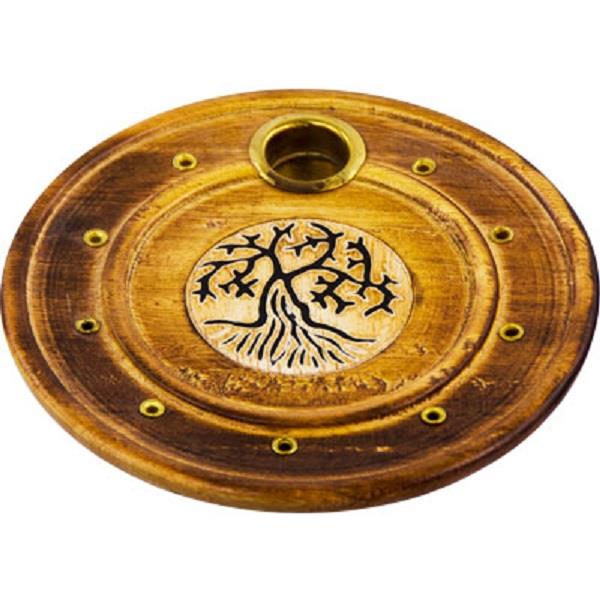 Incense Holder Wooden Tree of Life