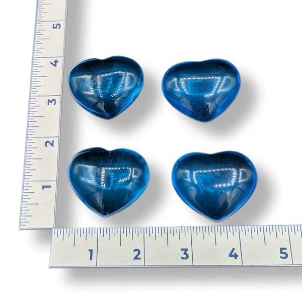 Blue Obsidian 45mm Puffy Heart