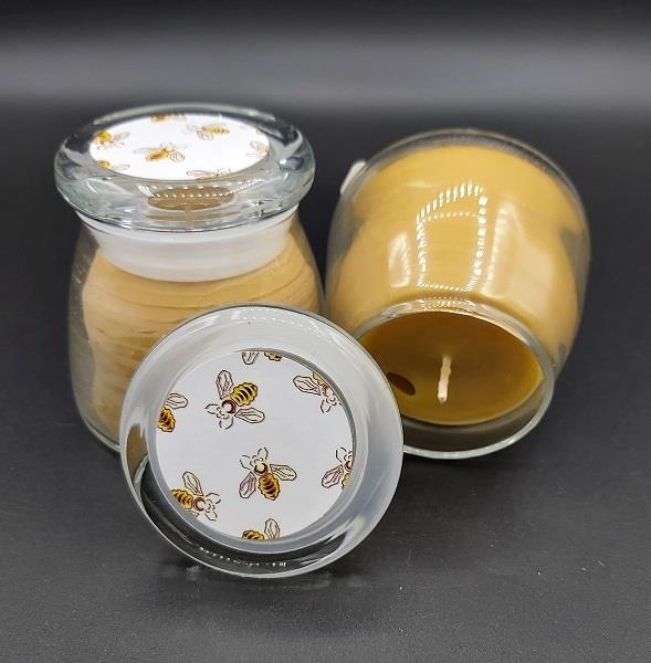 Beeswax Candle Honey Pot
