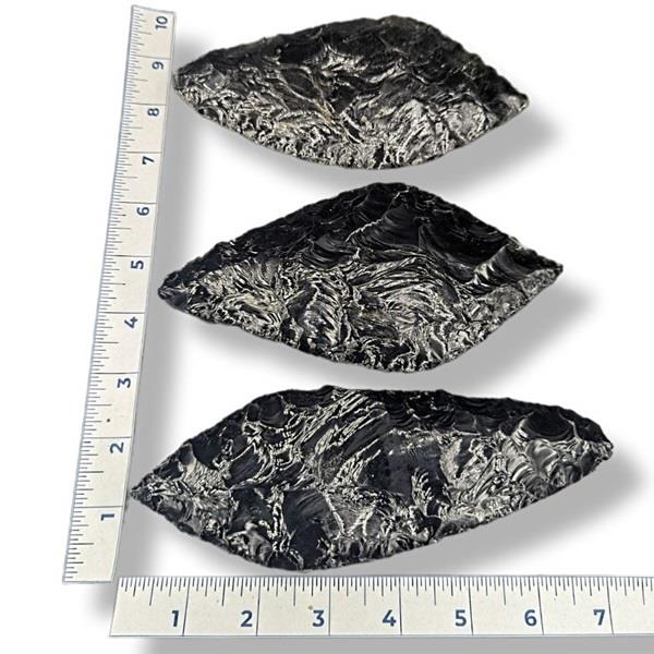 Black Obsidian Arrowhead Large
