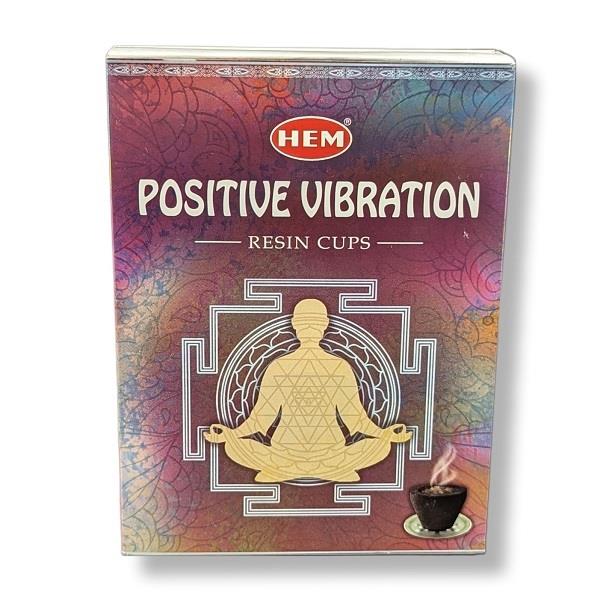 Hem Resin Cups Positive Vibration 10pk