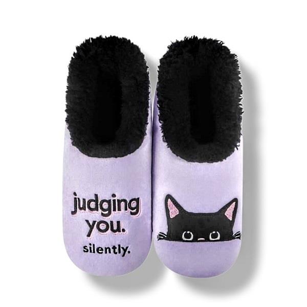 Snoozies Womens Judging You Silently Medium