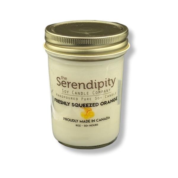 Soy Wax Candle Freshly Squeezed Orange