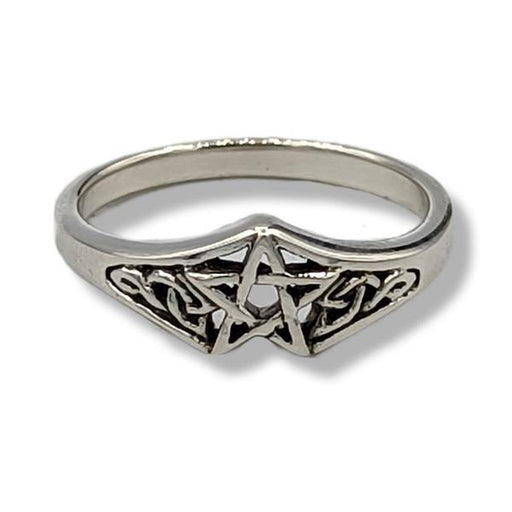 Ring Pentacle Sterling Silver | Earthworks