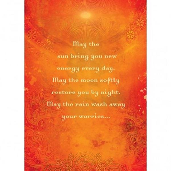 Greeting Card May The Sun | Earthworks