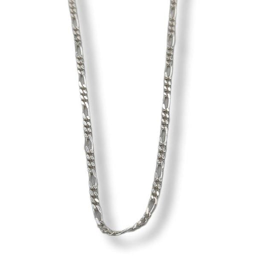 16" Sterling Silver Chain Figaro Style | Earthworks