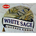 Hem White Sage Incense Cone 10pcs | Earthworks