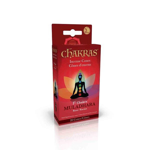 Chakra Incense Cones Root 20pk | Earthworks