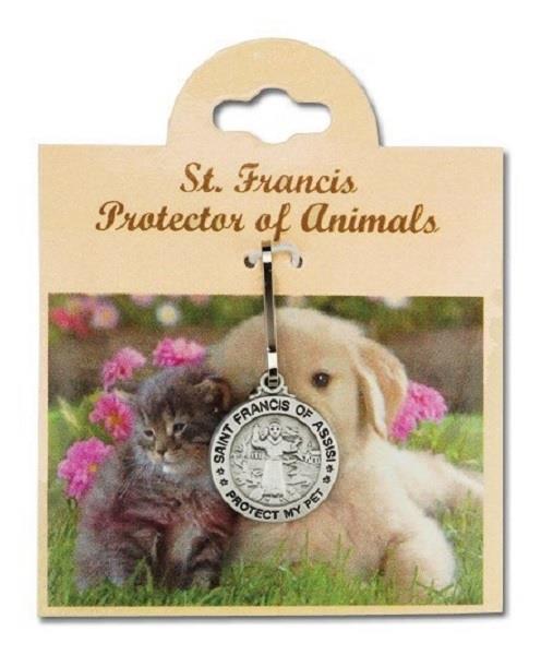 Pet Medal St Francis .68"