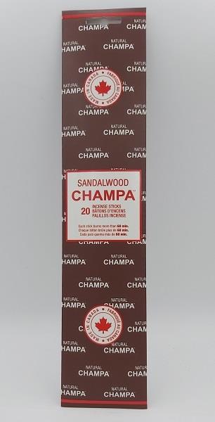 Champa Incense Sandalwood 20 Sticks