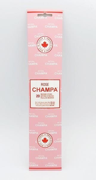Champa Incense Rose 20 sticks | Earthworks