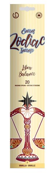 Incense Zodiac Jabou Libra #7 20 Sticks | Earthworks 