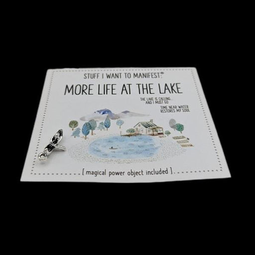 Manifestation Card & Tokens Life at the Lake|Earthworks