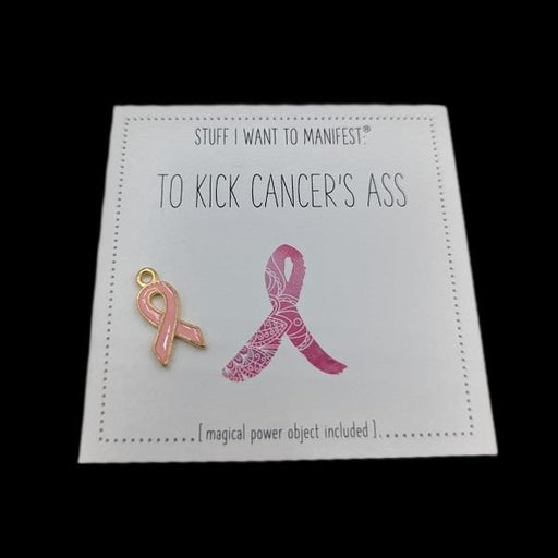 Manifestation Card & Tokens Kick Cancer | Earthworks