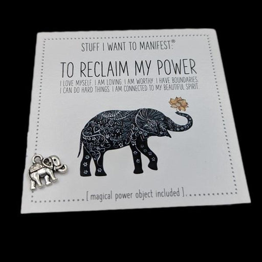 Manifestation Card & Tokens Reclaim Power | Earthworks