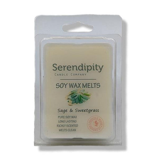 Soya Wax Melts Sage & Sweetgrass | Earthworks