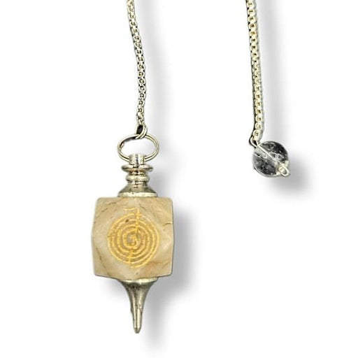 Pendulum Moonstone Reiki Symbol | Earthworks 