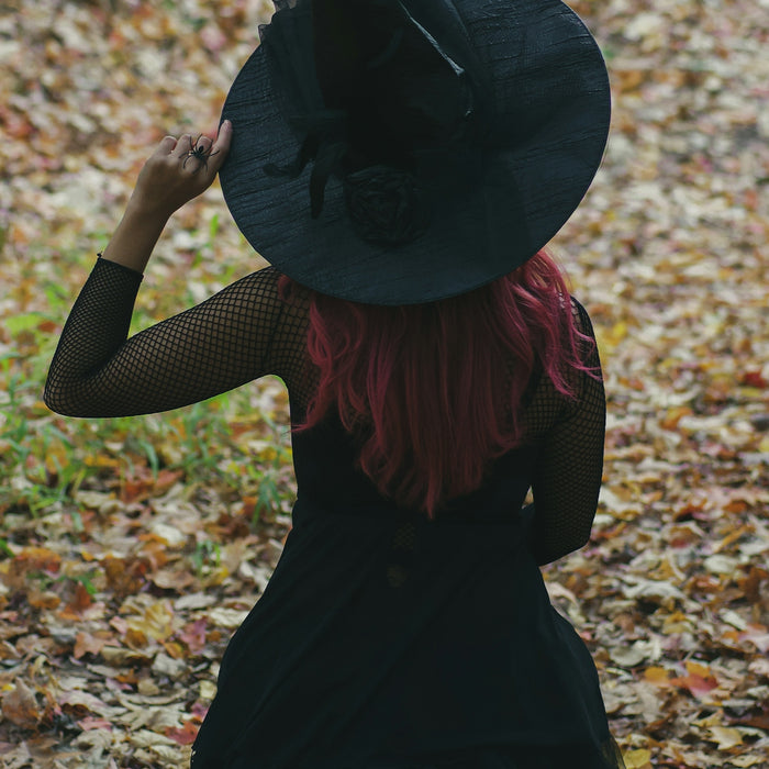 women's black long-sleeved dress