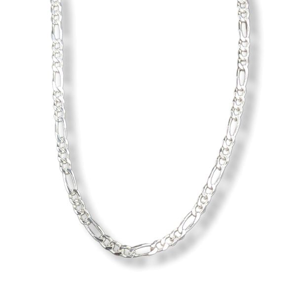 18" Sterling Silver Chain Figaro