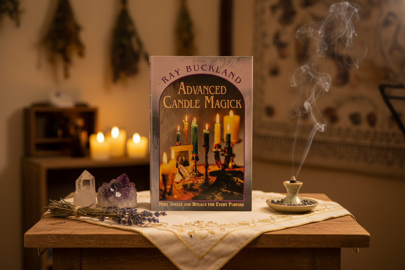 Book Advanced Candle Magick by Ray Buckland
