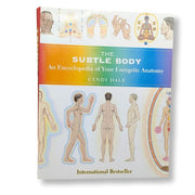 Cover of the book 'The Subtle Body' by Cyndi Dale featuring illustrations of human energetic anatomy.