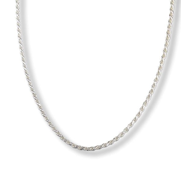 30" Sterling Silver Chain Rope