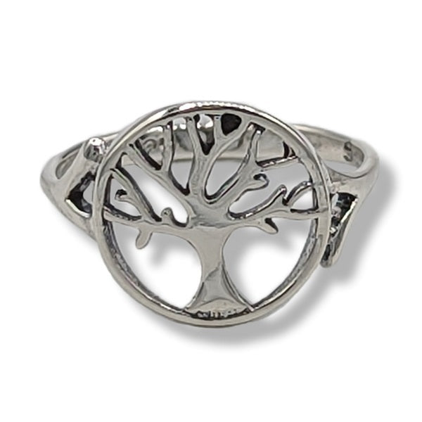 Ring Tree Of Life Sterling Silver