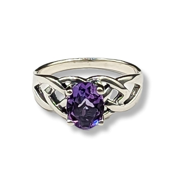 Ring Amethyst Sterling Silver