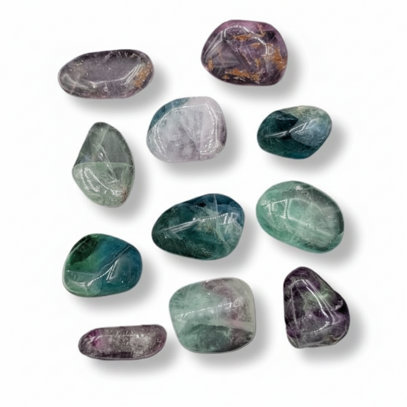 Fluorite Tumbled