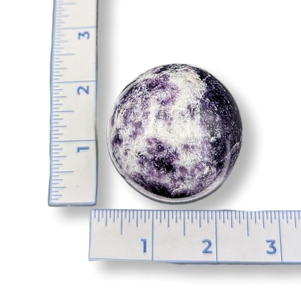 Rocks Lepidolite Sphere 173g Approximate