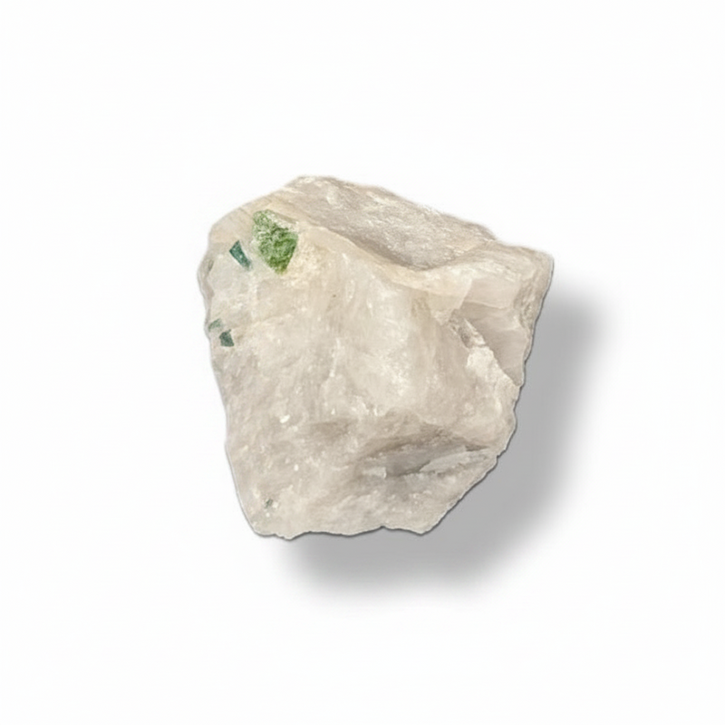 rock on a white background