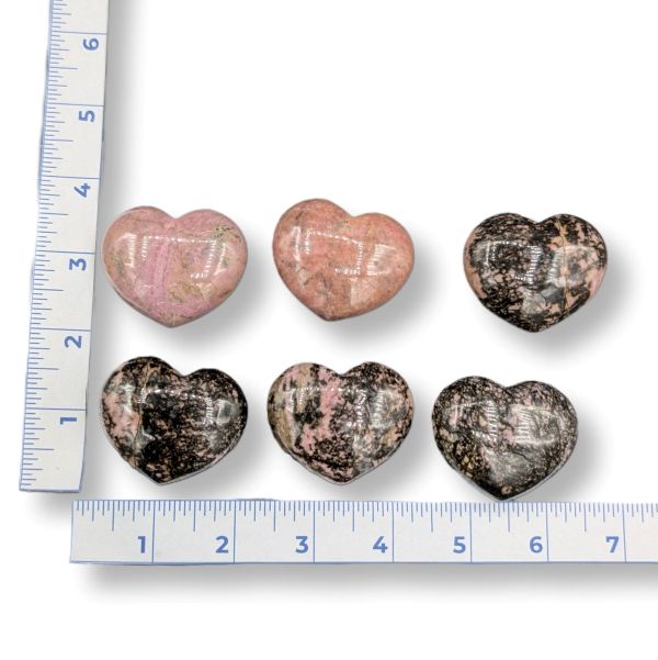 Rocks Rhodonite Heart