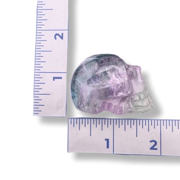 Rocks Fluorite 40mm Skull
