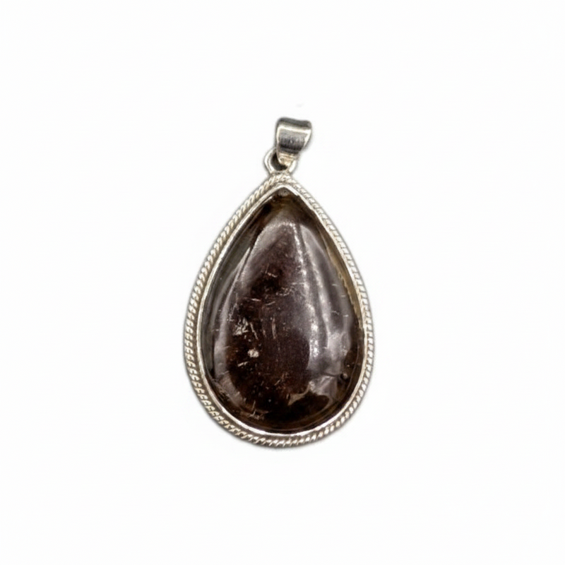 Pendant Amber Sterling Silver