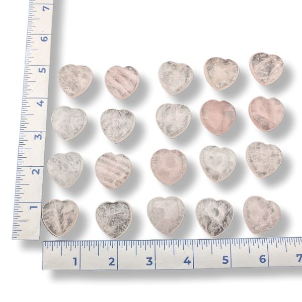 Rocks Rose Quartz Heart