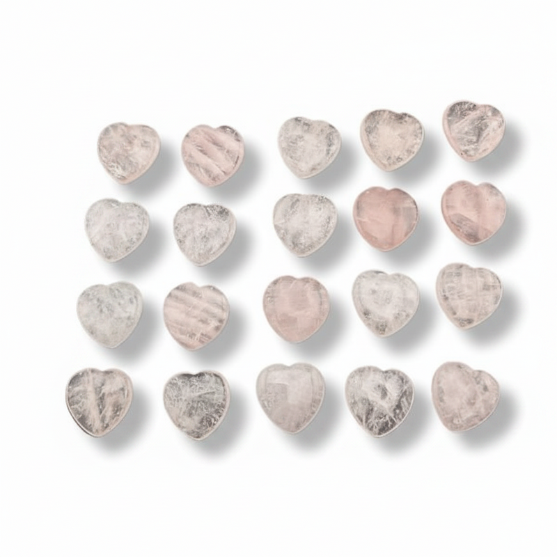 Rocks Rose Quartz Heart