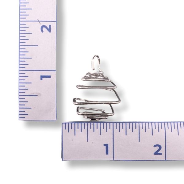 Jewellery Cage Silver Square