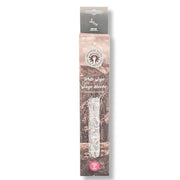 A packaged white sage bundle labeled 'White Sage for Spiritual Healing' 