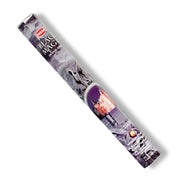 Incense stick pack with 'Black Magic' branding on a white background