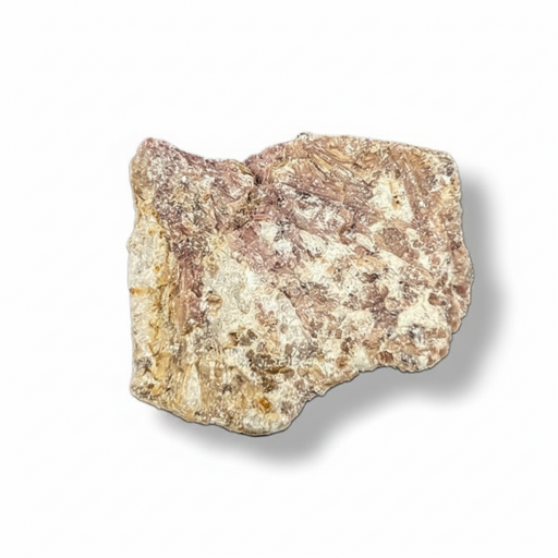 Rocks sample on a white background.