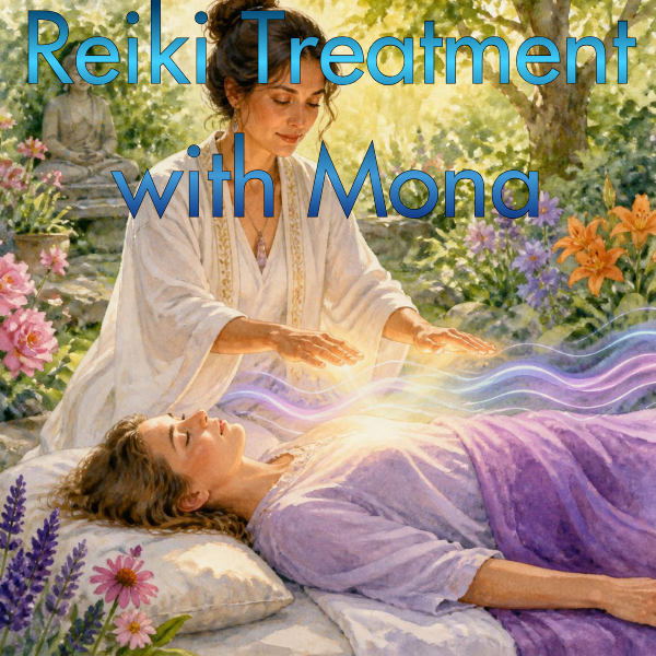 Reiki With Mona 30 Minutes
