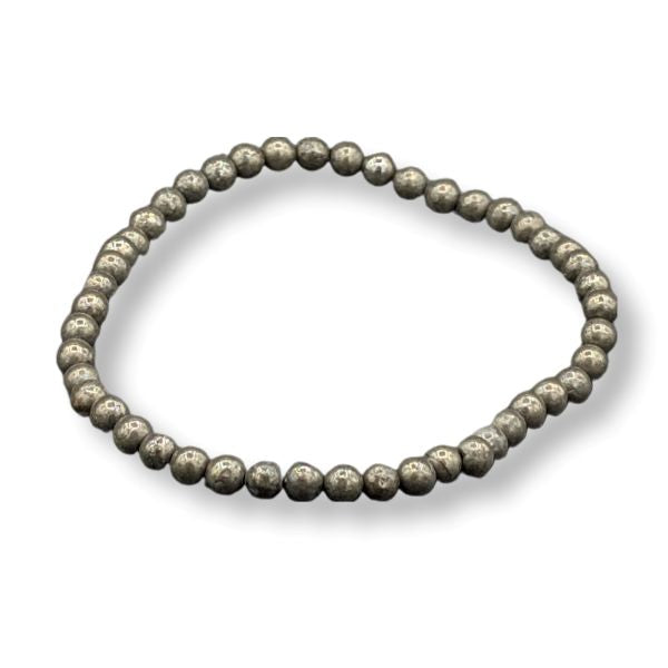 4mm Bracelet Pyrite