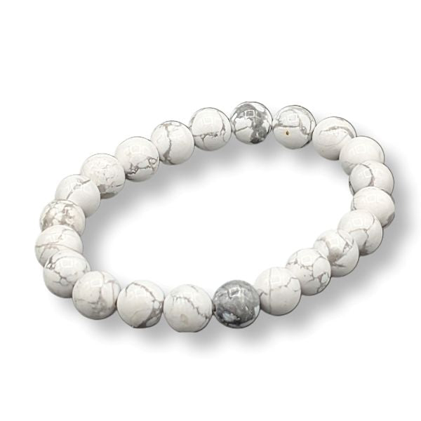 8mm Bracelet Howlite