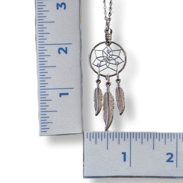 Pendant Dreamcatcher Birthstone February