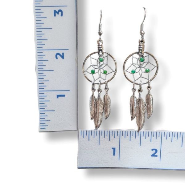 Earrings Dreamcatcher Birthstone May
