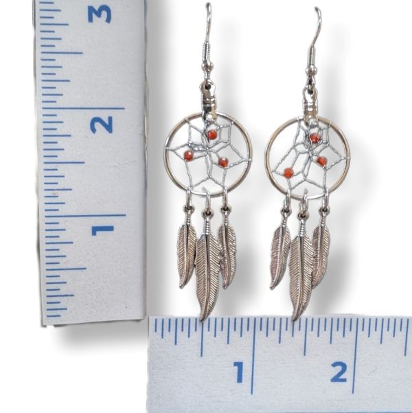 Earrings Dreamcatcher Birthstone July