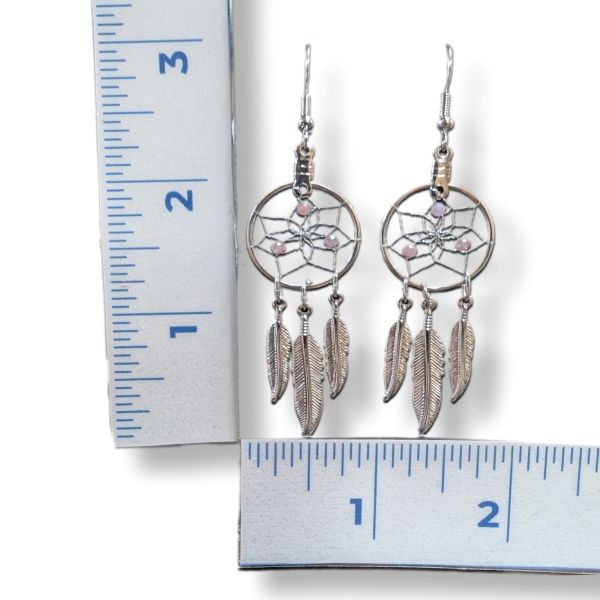Earrings Dreamcatcher Birthstone October