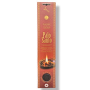 Box of Palo Santo incense sticks with a white background